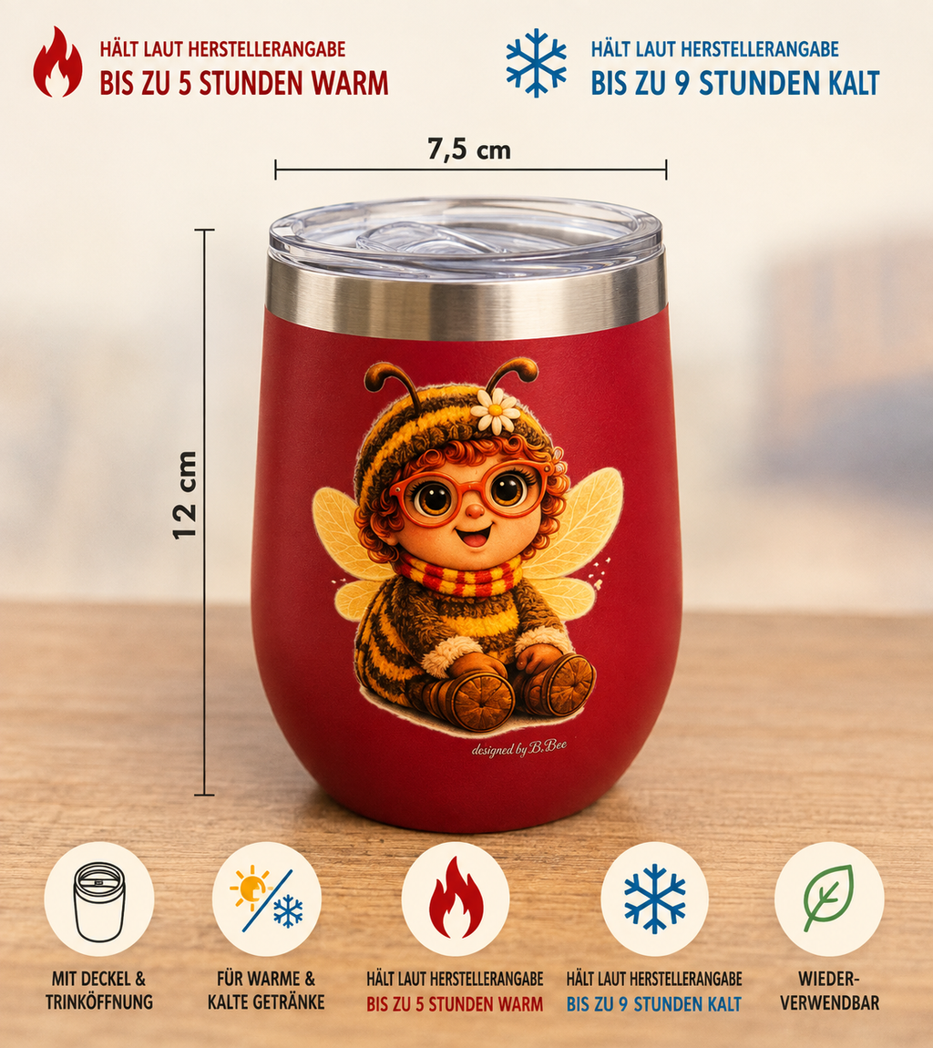 Thermobecher „Bella Bee & Friends“ – mit Geschenkverpackung