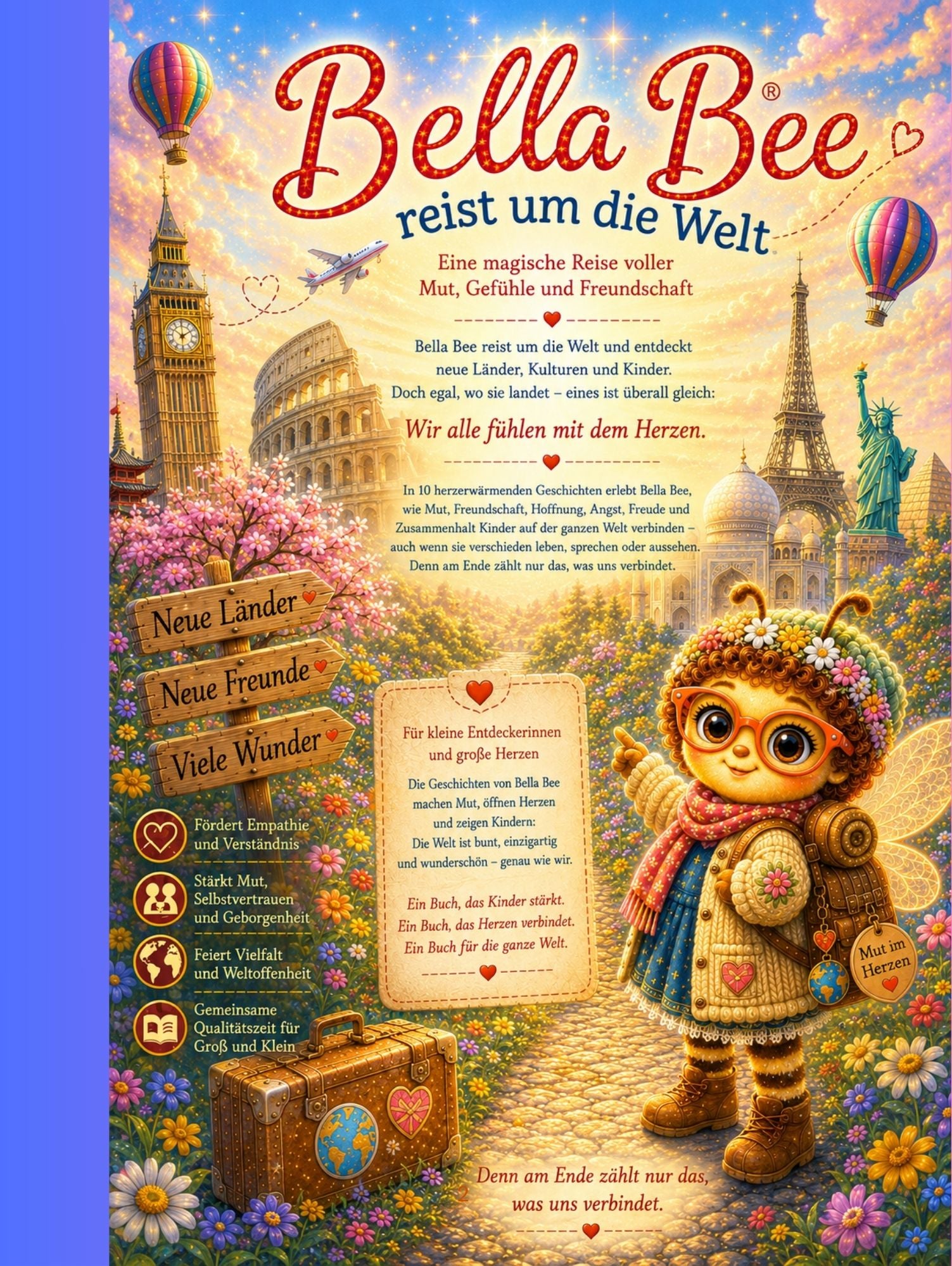 Bella Bee reist um die Welt