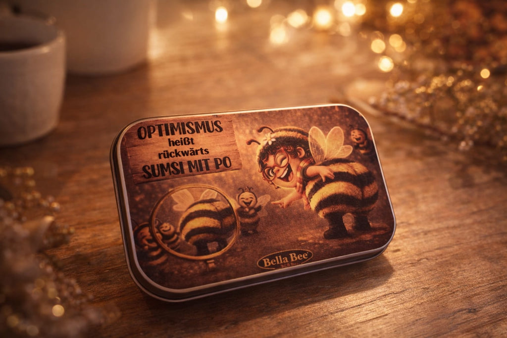 Bella Bee Metalldose "Bella Bee -Optimismus"