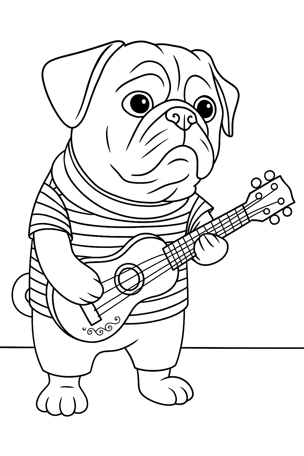 Malbuch, Das Hugo Malbuch - der glückliche Hund!