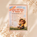 Bella Bee „Stolz auf dich“-Ticketblock