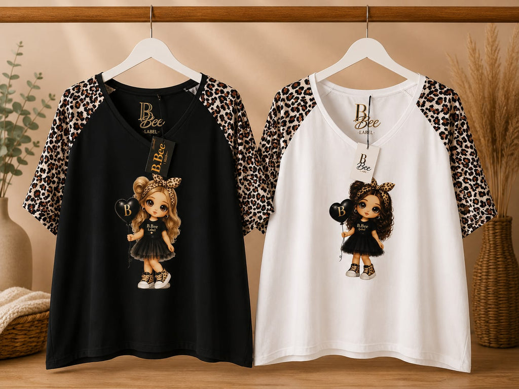 Leo & Leonie BIG-Oversize-Shirt – Exklusiv bei B.Bee Label
