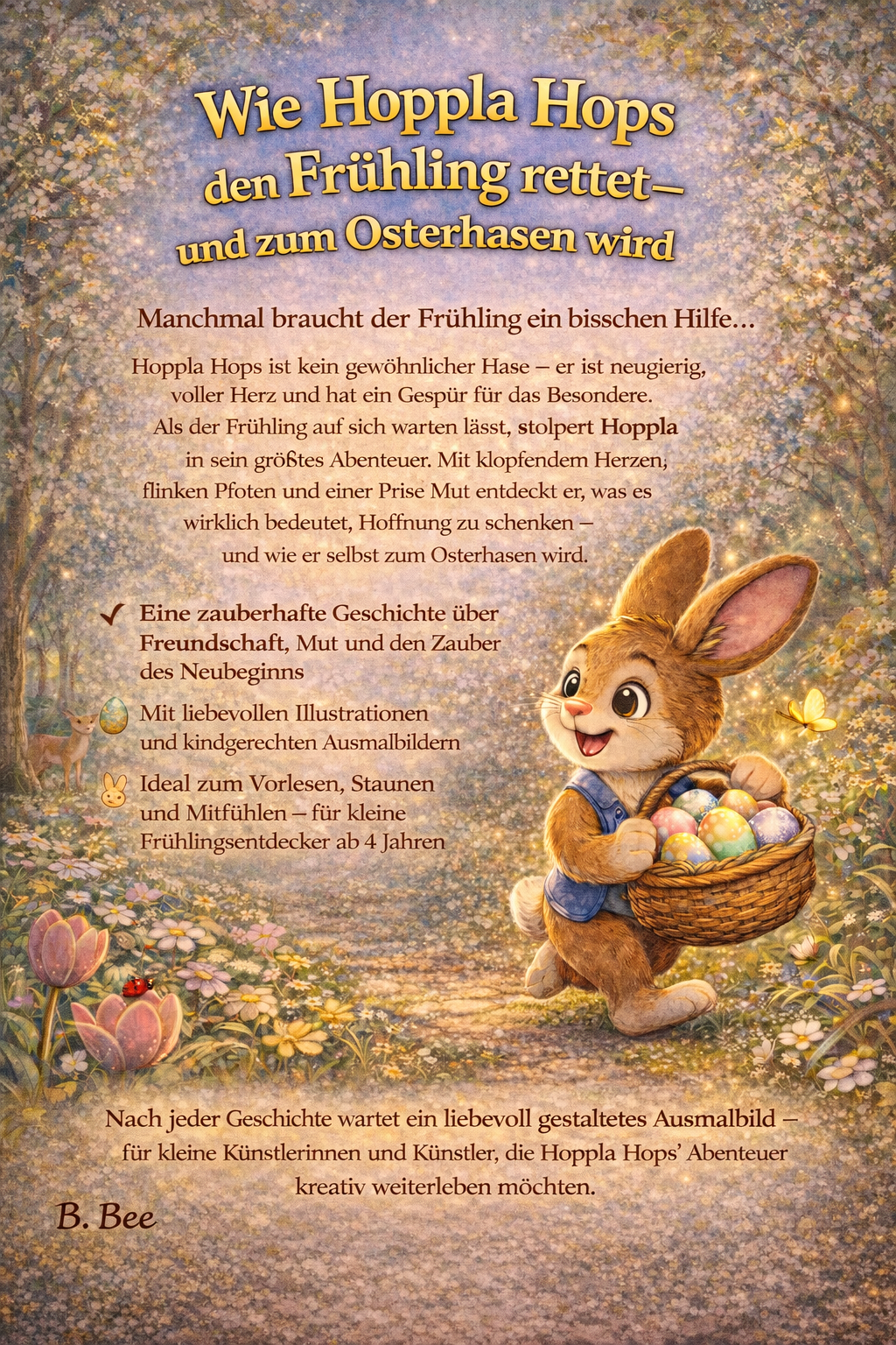 WIe Hoppla Hops den Frühling rettet - und zum Osterhasen wird