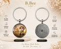 Bella Bee – Berlin, Schlüsselanhänger aus Edelstahl,  Berlin Edition,