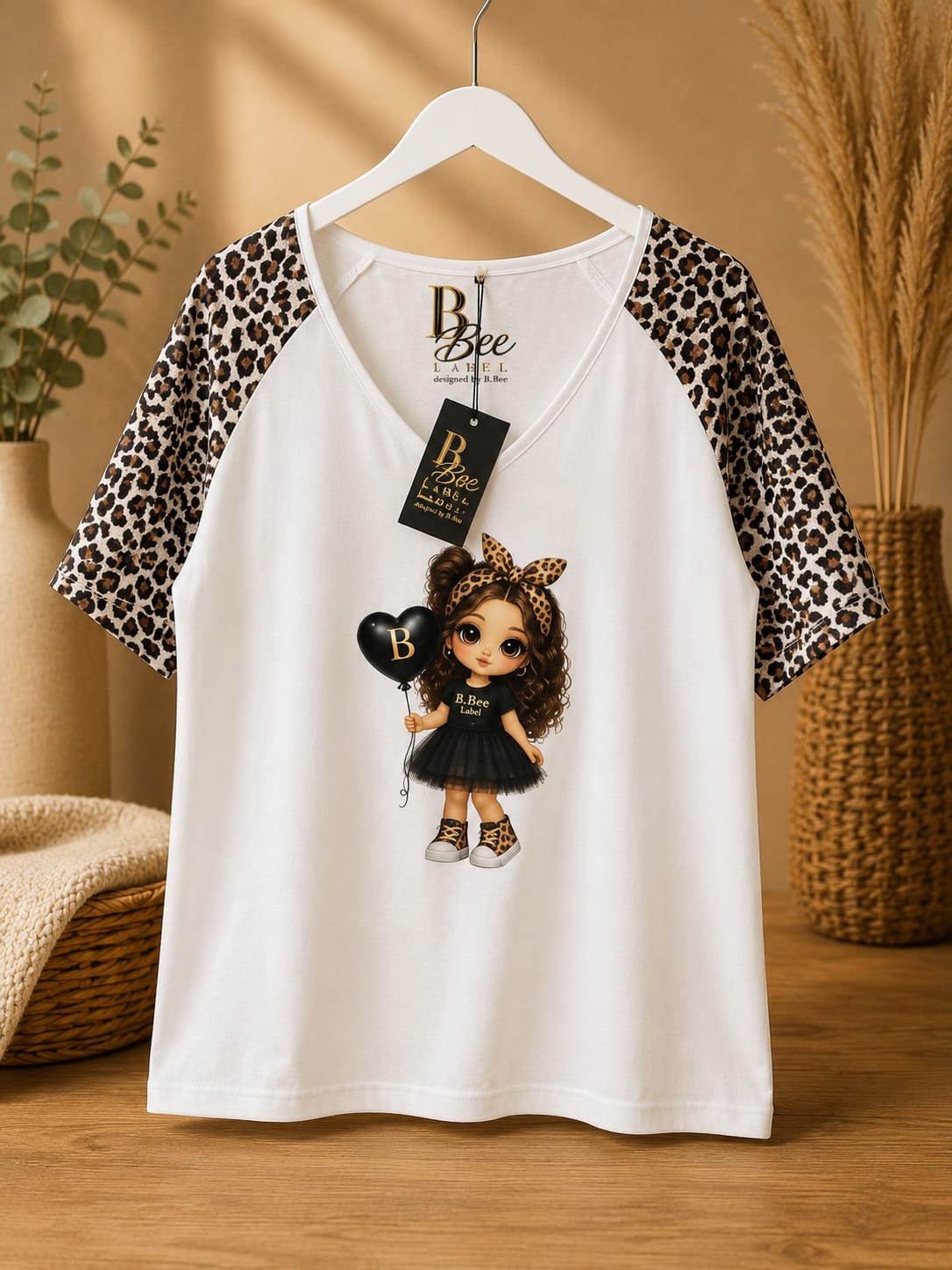 Leo & Leonie BIG-Oversize-Shirt – Exklusiv bei B.Bee Label