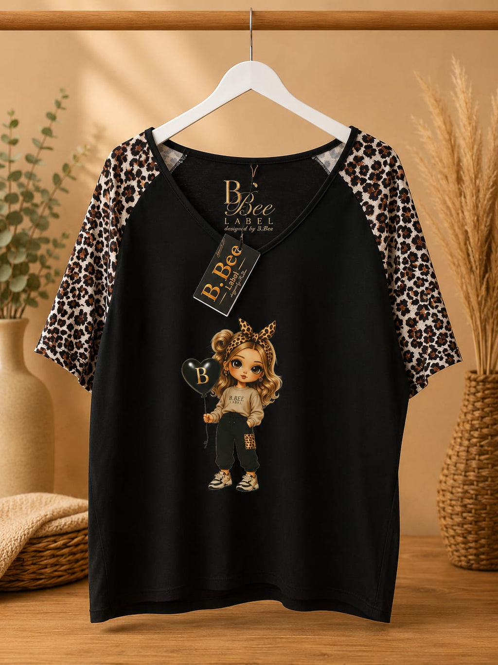 Leo & Leonie BIG-Oversize-Shirt – Exklusiv bei B.Bee Label