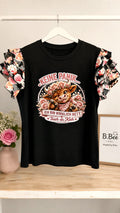 Damen-Shirt „Keine Panik… ich bin wirklich nett.“ – Teah die Kuh