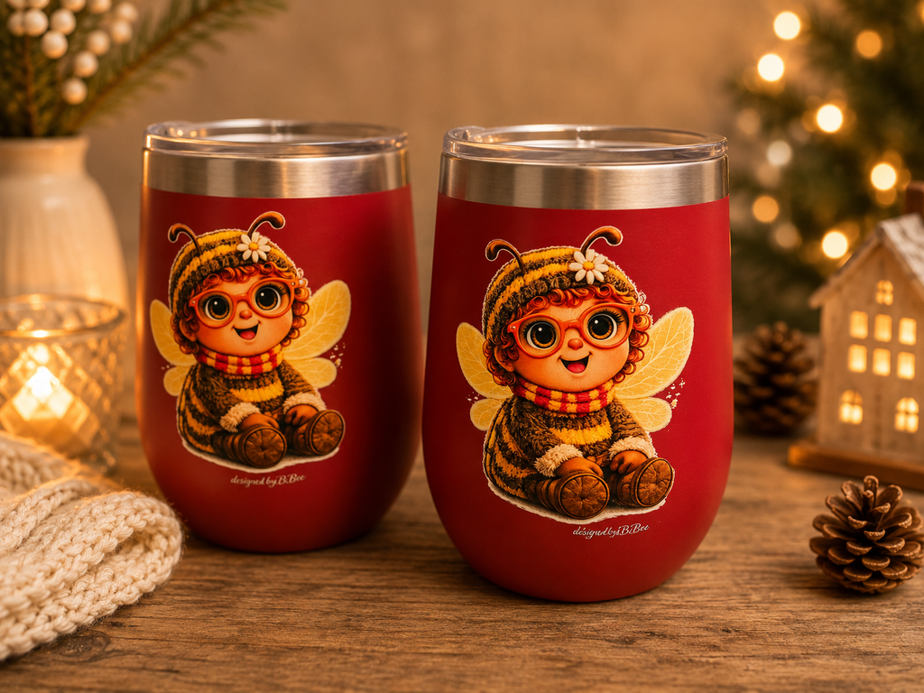 Thermobecher „Bella Bee & Friends“ – mit Geschenkverpackung