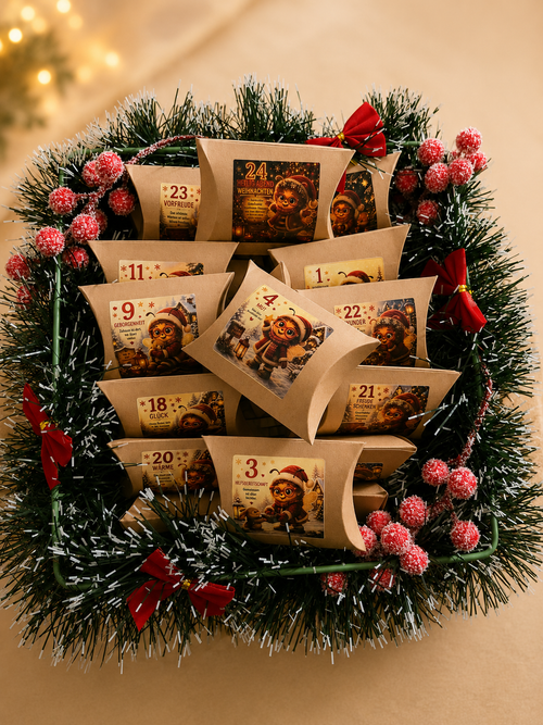 Bella Bee Ellipsen-Adventskalender zum Selbstbefüllen