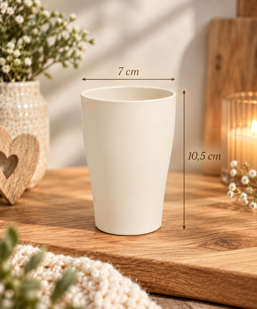Weihnachts Trinkbecher „Besinnlich? Ich dachte, wir trinken! Teah die Kuh